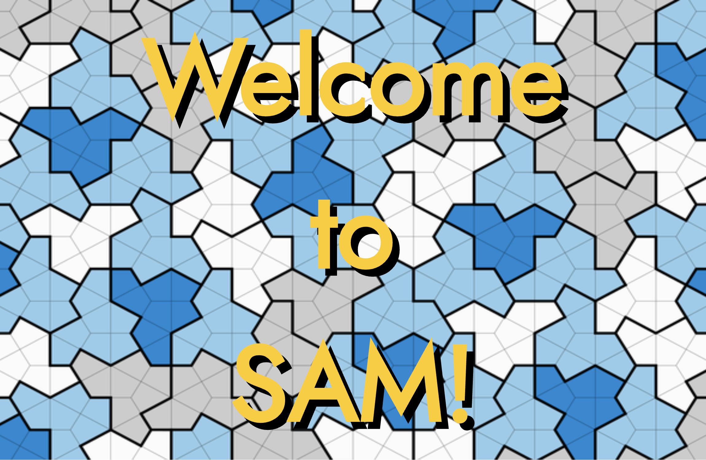 Welcome to SAM banner